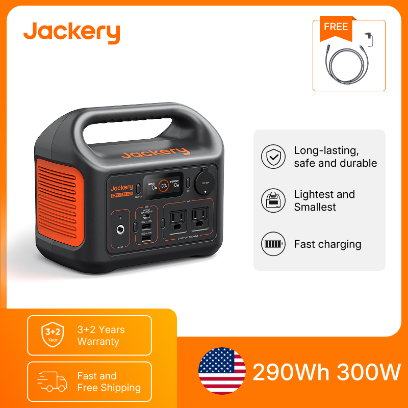 Outdoor Powerwall - Портативная электростанция Jackery Explorer 300New с