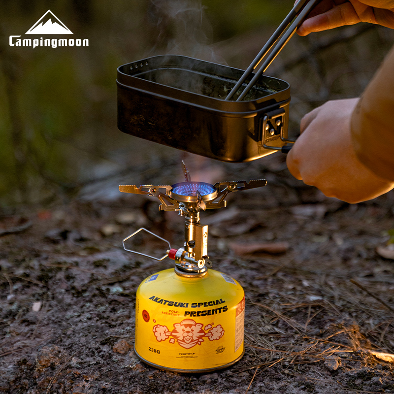 Outdoor Power Burner - CAMPINGMOON XT-2F Портативная уличная газовая плита
