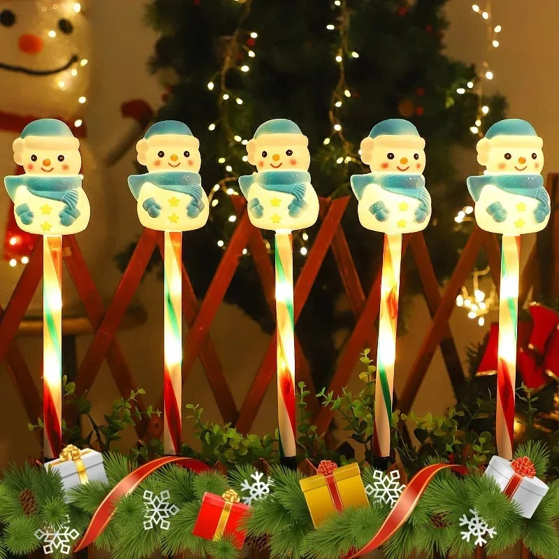 Outdoor Solar Power Xmas Lights - Рождественский светодиодный светильник на солнечной энергии