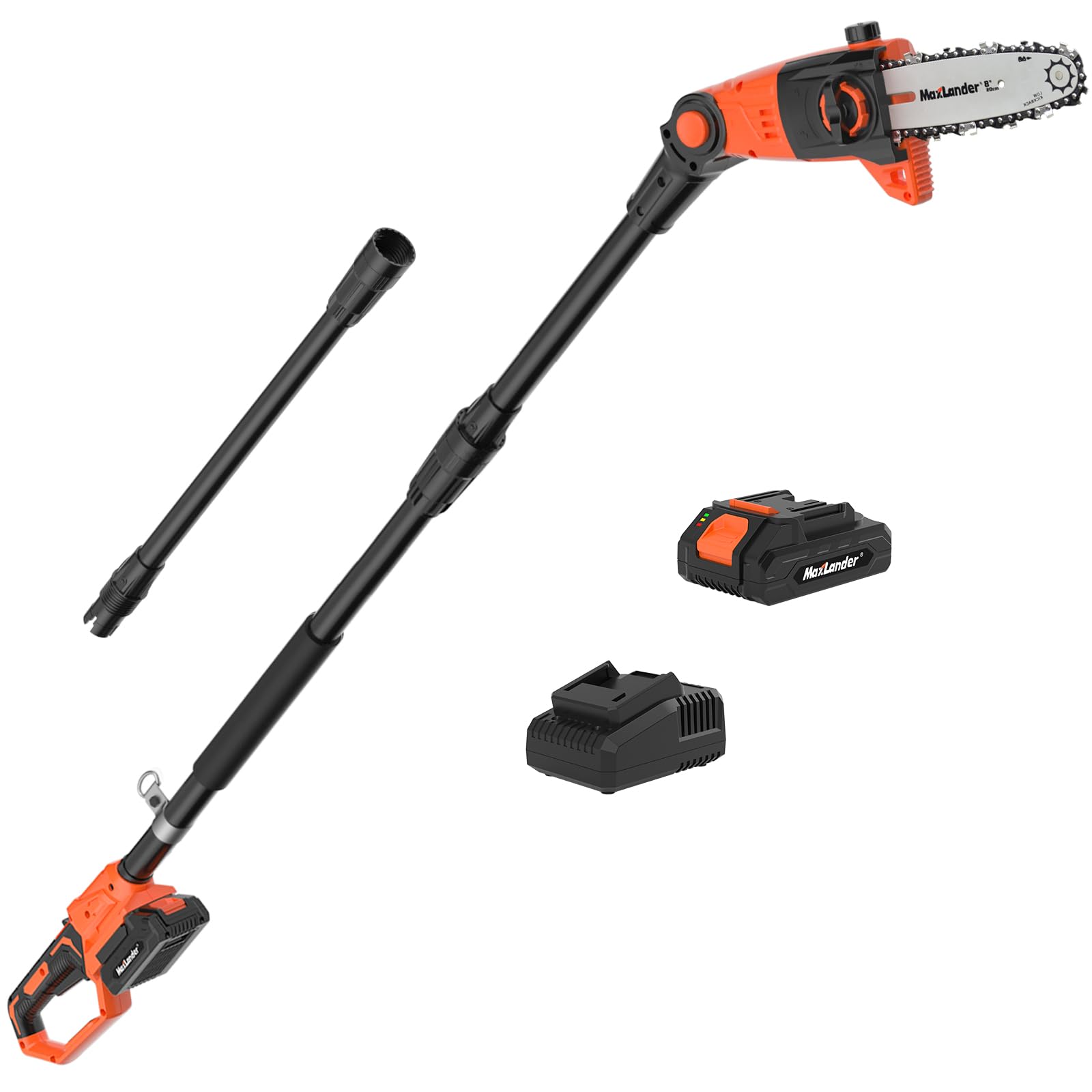 Pole Saw Cordless - Аккумуляторная телескопическая пила 8 дюймов для