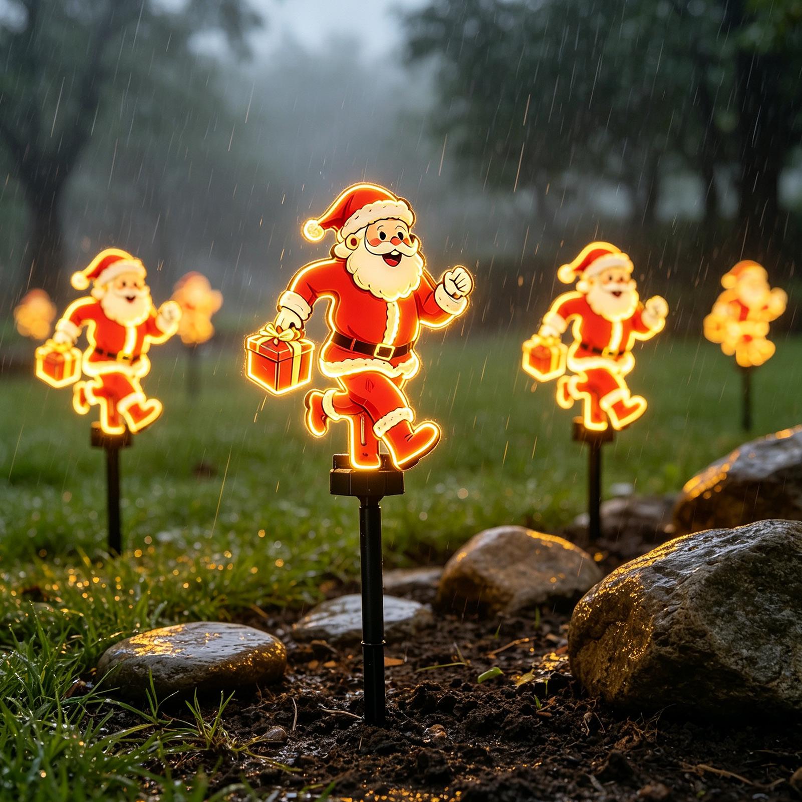 1 шт. Рождественские садовые ф – обзор и цена Outdoor Solar Power Xmas Lights
