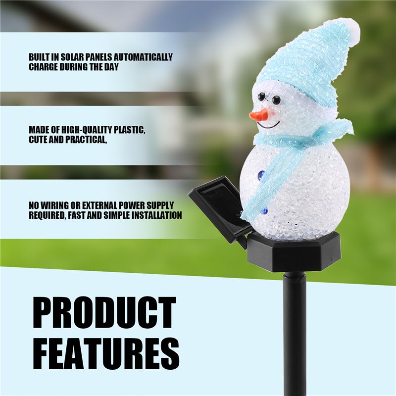Солнечные светильники AT29-Sno – обзор и цена Outdoor Solar Power Xmas Lights