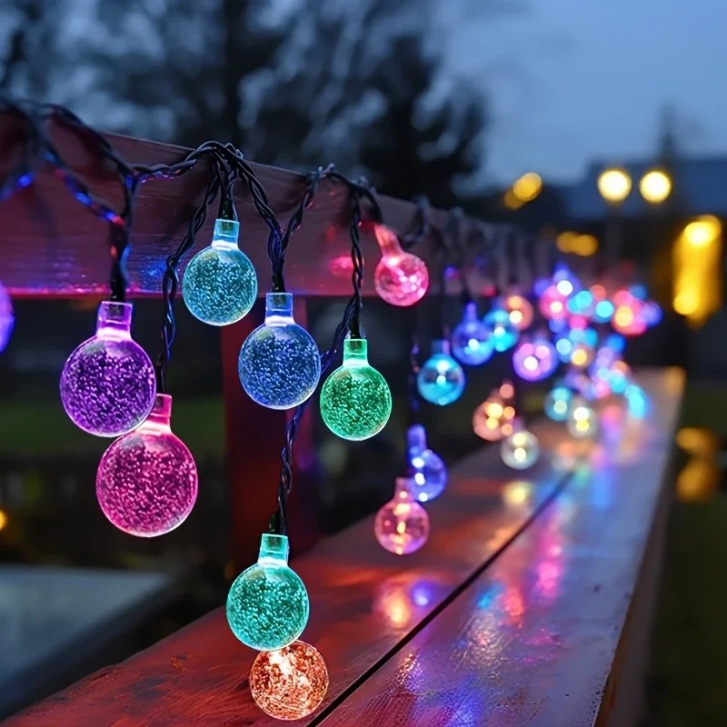 Солнечные гирлянды с теплым бе – обзор и цена Outdoor Solar Power Xmas Lights
