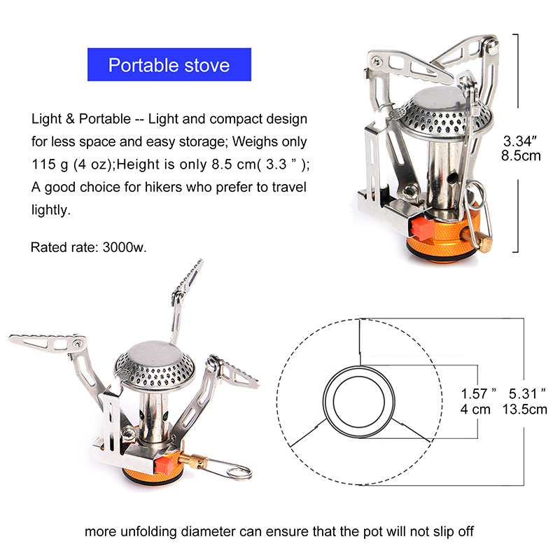 Цельная газовая плита Widesea, – обзор и цена Outdoor Power Burner