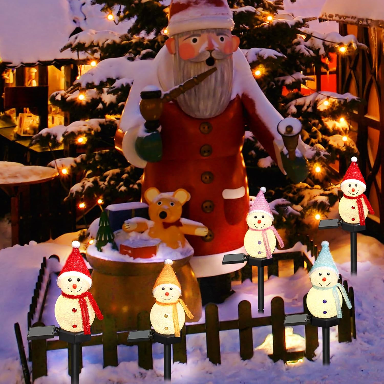Светодиодный солнечный садовый – обзор и цена Outdoor Solar Power Xmas Lights
