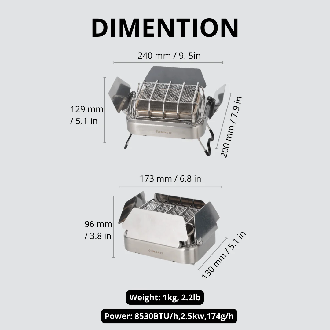 Газовая походная плита Fire-Ma – обзор и цена Outdoor Power Burner