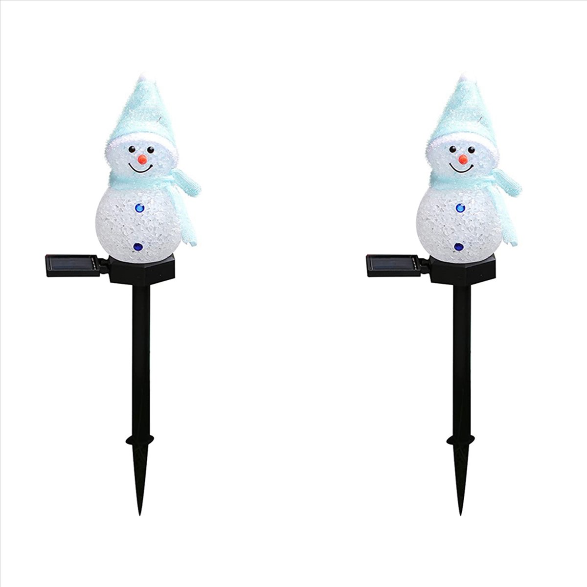 Солнечные светильники-снеговик – обзор и цена Outdoor Solar Power Xmas Lights