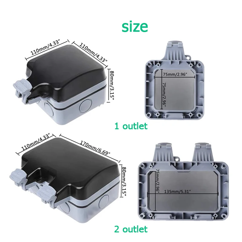 EU KR уличные настенные водоне – обзор и цена Outdoor Power Parts