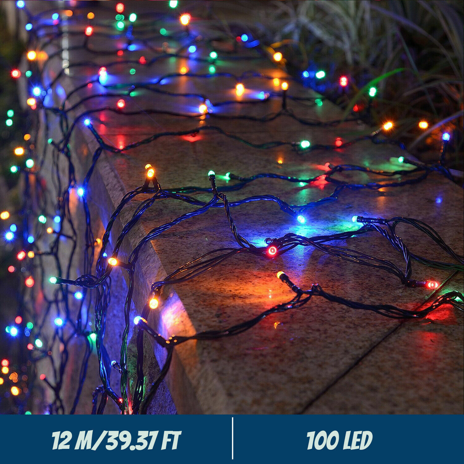 Светодиодные солнечные гирлянд – обзор и цена Outdoor Solar Power Xmas Lights
