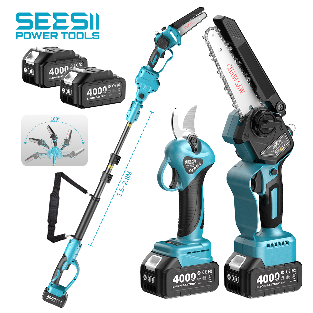 Бесщеточные аккумуляторные эле – обзор и цена Pole Saw Cordless