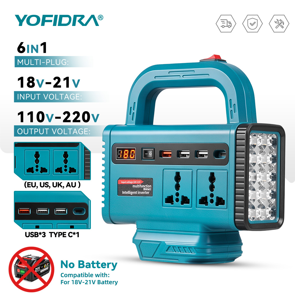 Портативный инвертор YOFIDRA 2 – обзор и цена Outdoor Powerwall