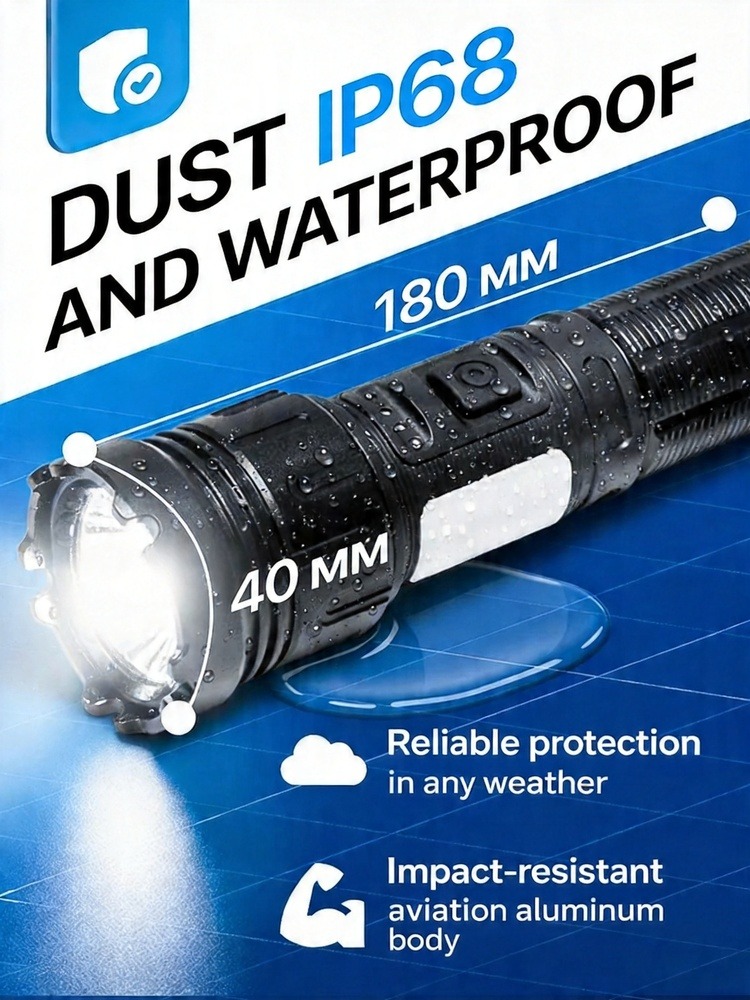 Лазерный ручной фонарь, переза – обзор и цена Outdoor Power Usb