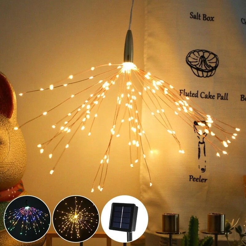 200 светодиодов, светодиодов,  – обзор и цена Outdoor Solar Power Xmas Lights