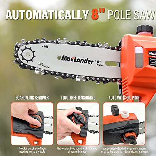 Аккумуляторная телескопическая – обзор и цена Pole Saw Cordless