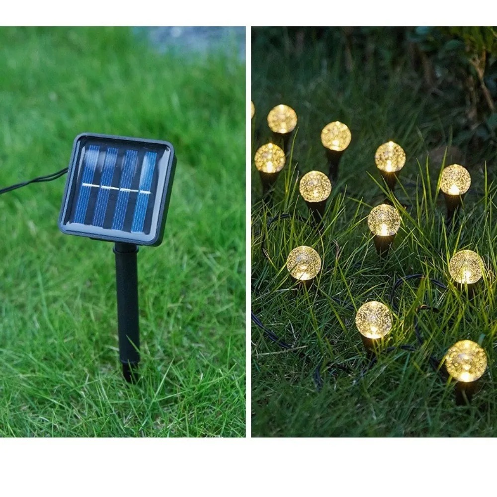 Солнечные уличные гирлянды дли – обзор и цена Outdoor Solar Power Xmas Lights